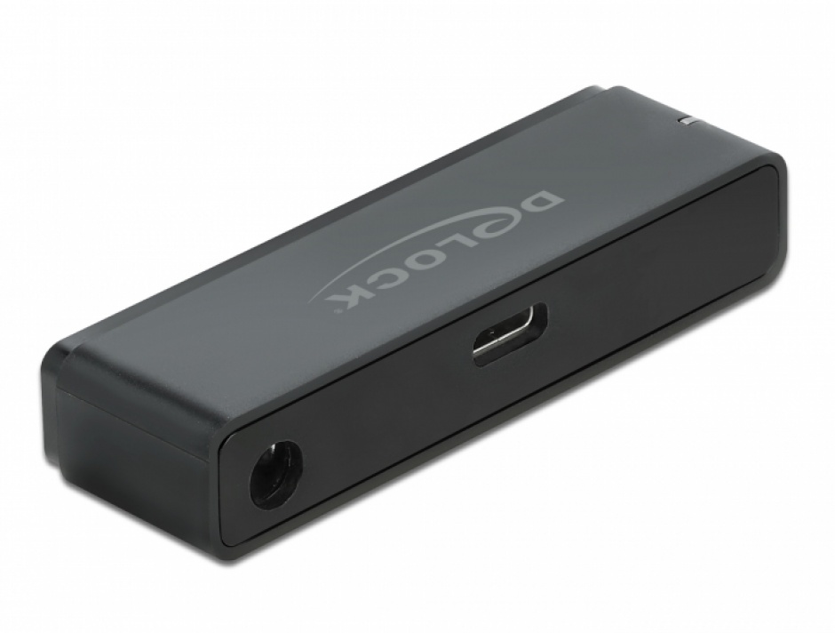 Imagine Convertor USB Type-C 3.2 Gen 2 la SATA 22 pini pentru HDD 2.5"/3.5", Delock 64104